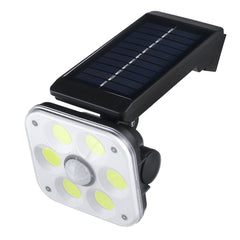 Waterproof 48LED/54COB/54LED Solar Motion Sensor Wall Light IP65 Outdoor Garden Yard Street Lamp
