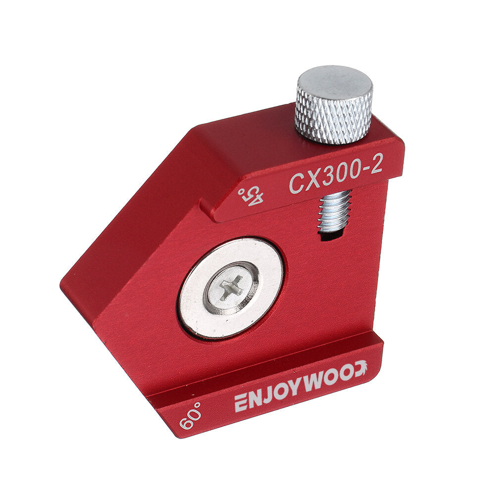 CX300-2 Adjustable 45/90 Degree Ruler - Stainless Steel & Aluminum, Precision Woodworking Tool for Accurate Measurements