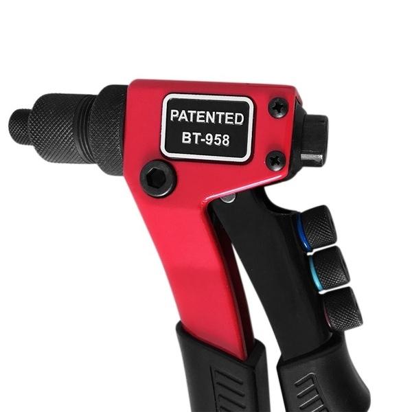 Single Hand Pull Female Rivet Nut G un Hand Riveter Manual Rivet Heavy Duty Repair Tool