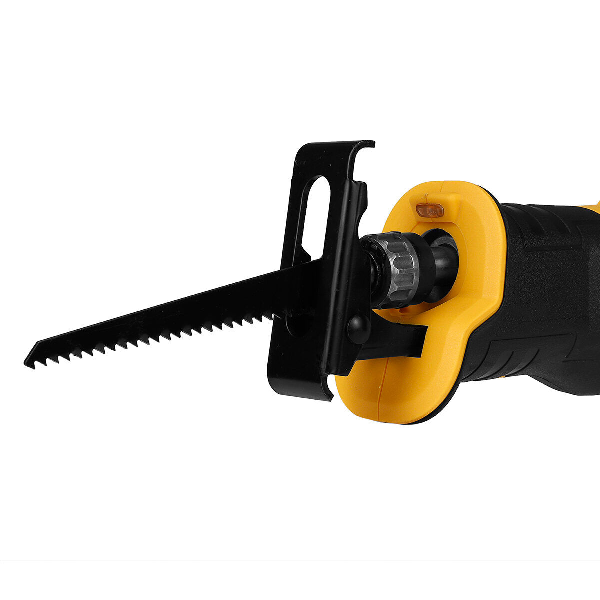 Cordless Electric Reciprocating Saw Variable Speed Metal Wood Cutting Tool W/ None/1/2pcs Battery & 4 Blades