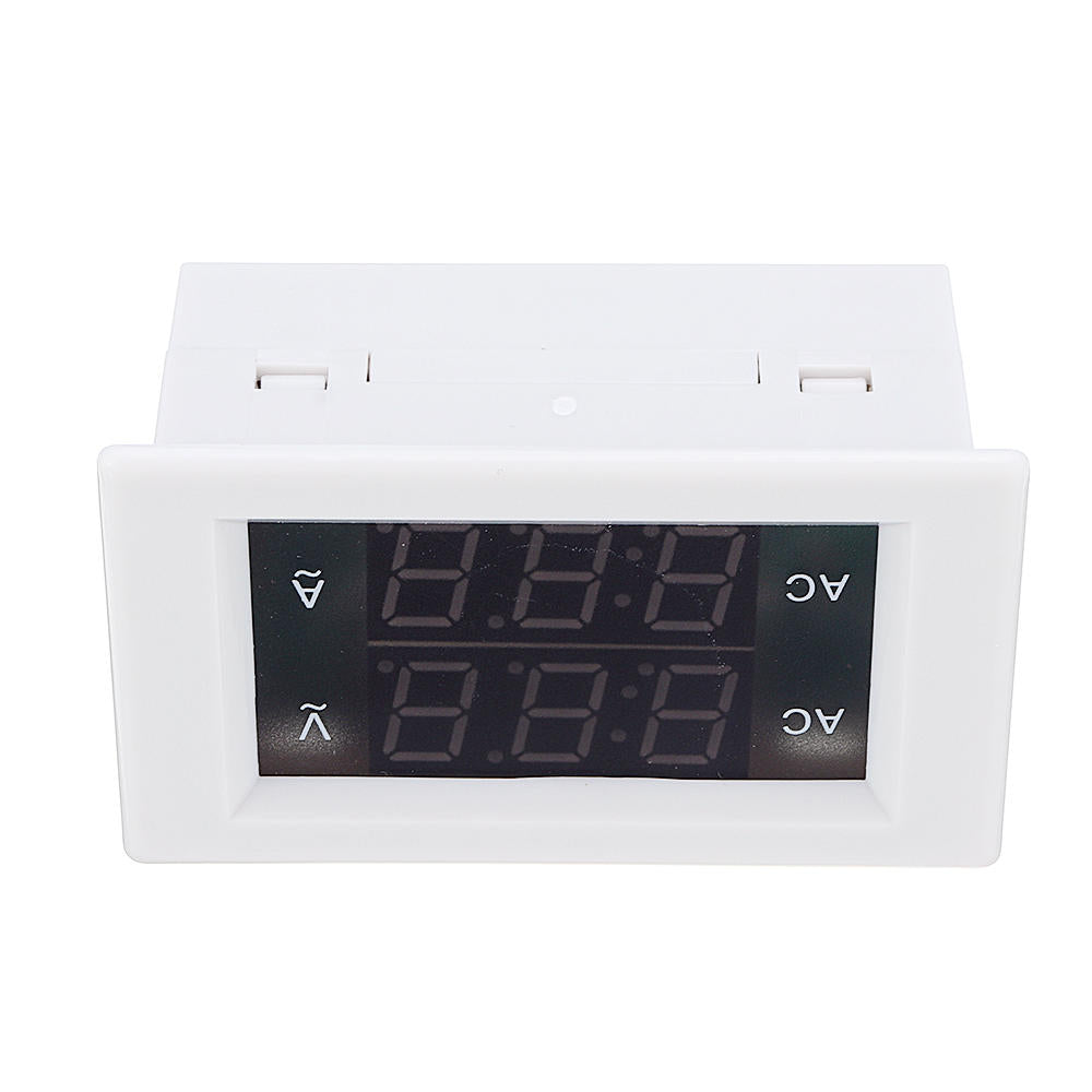 AC Three-phase 500V 100A LED Dual Display AC Voltmeter Current Meter Digital Display