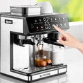 All-in-One Espresso Coffee Machine with Built-in Grinder Dual Boiler, Automatic Milk Frother Hot & Cold Brew Touch Screen