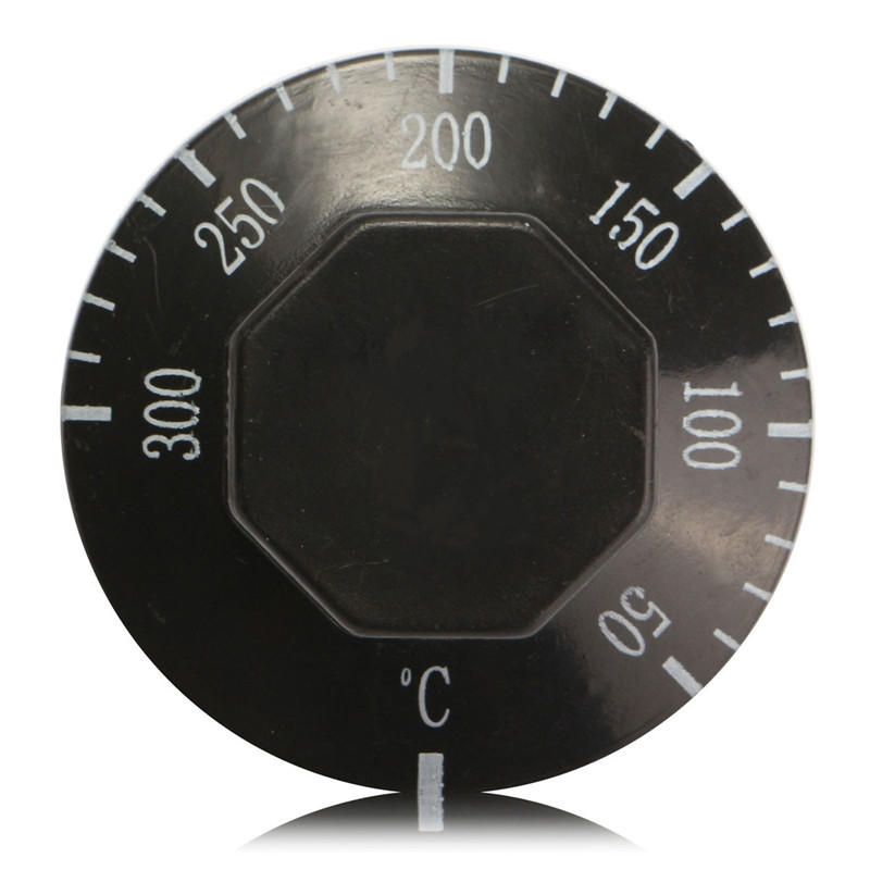 Thermostat AC 250V 16A 50-300 Degrees Temperature Controller No NC for Electric Oven