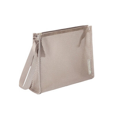 Waterproof PVC Bathroom Cosmetic Bags Swimming Net Travel Makeup Transparent Storage Bag