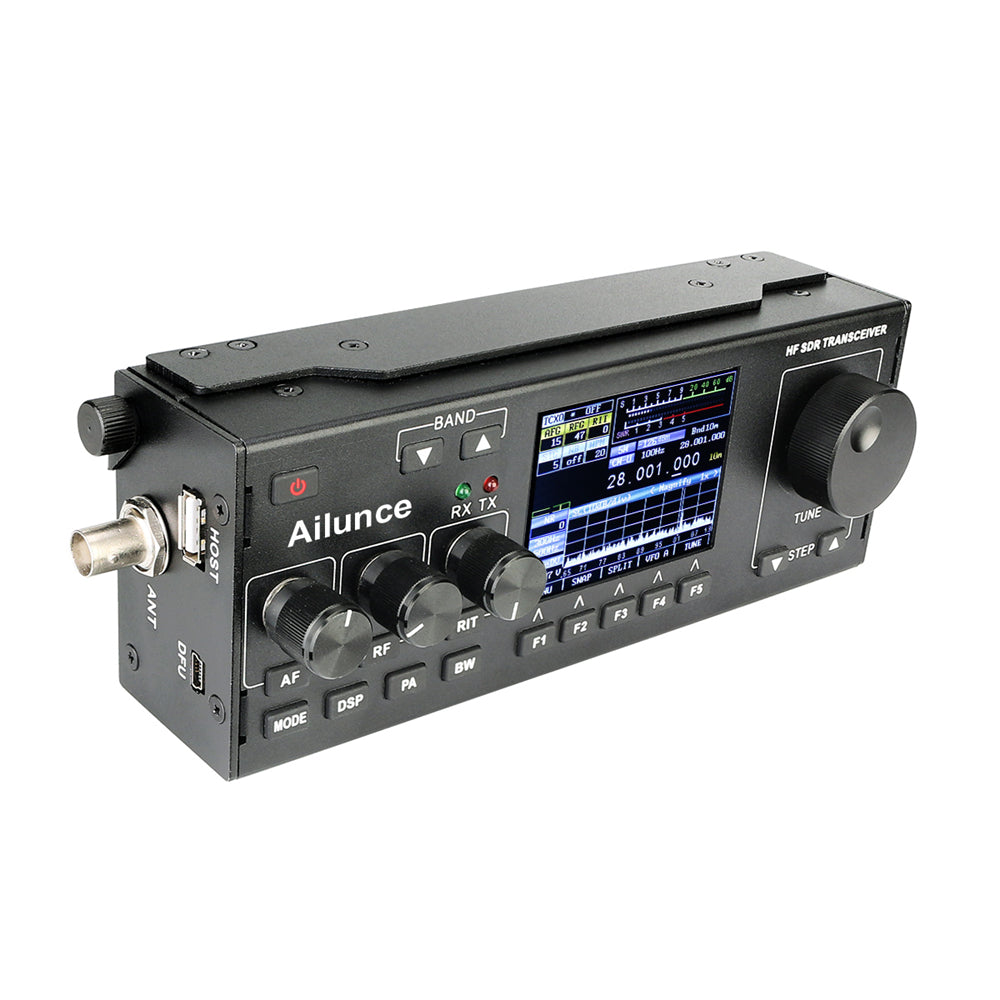 Portable HF SDR SSB Transceiver RS918 amateur Radio vehicle mounted CB ham mobile transceiver car two way radio