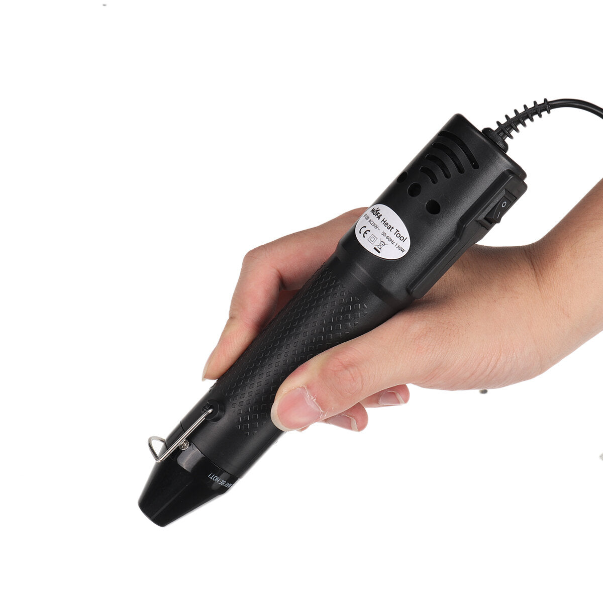 Mini Hot Air Gun Soft Ceramic Heat Shrinkable Sheet Quick Setting Tool Rubber Stamp Diy Convex Powder