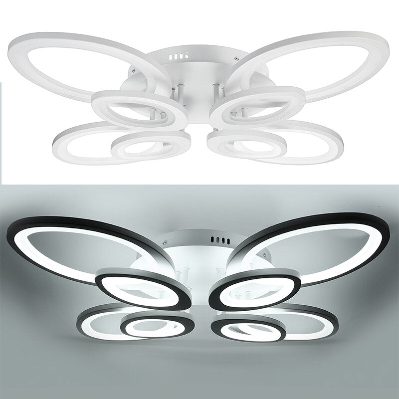 108W 10800LM 1040LED Post-Modern Ceiling Lamp Elegant Living Room Light+Remote