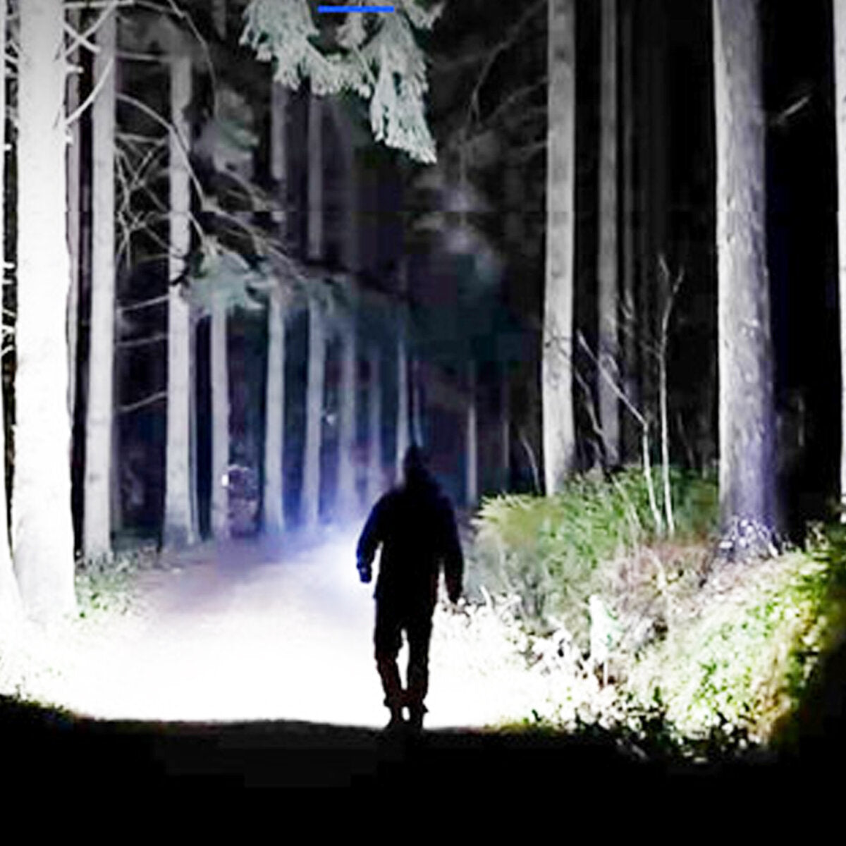 800LM LED Searchlight LED USB Searchlight 3 Modes Spotlight Flashlight Work Light