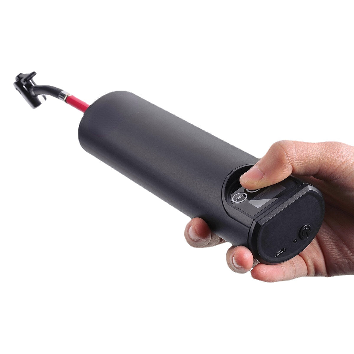 Hand-held Car Tire Air Pump Portable Wireless LCD Display USB Charging 12V 150 PSI Compressor