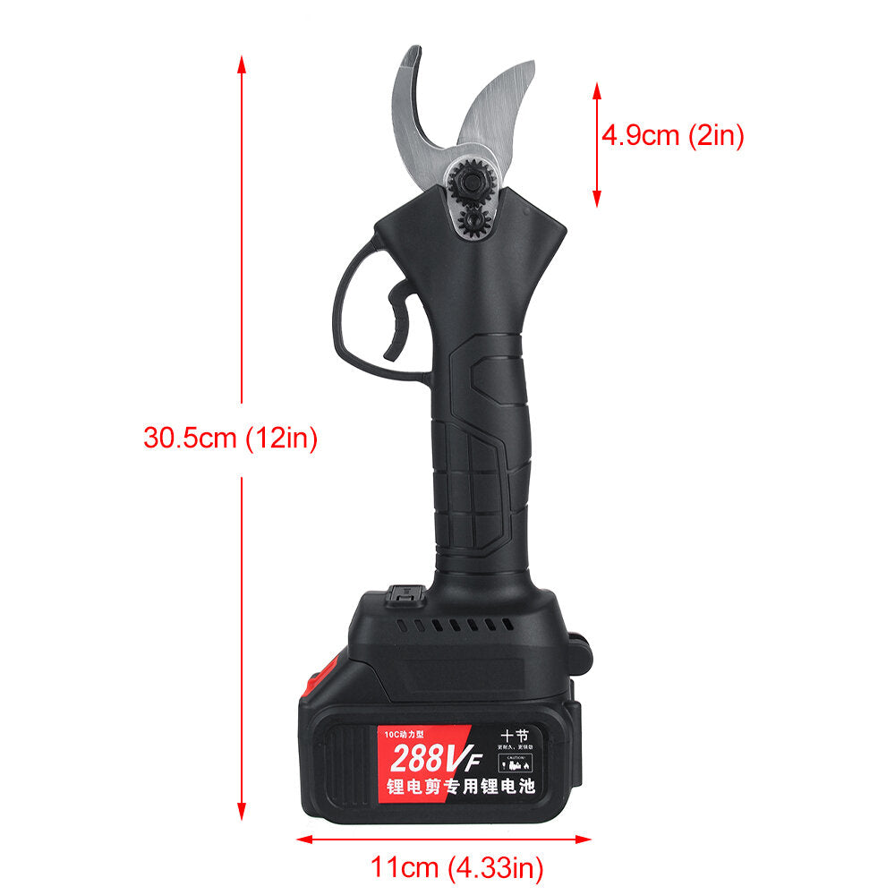 1000W 4 Speeds Electric Pruning Shears Garden Scissor Hedge Trimmer