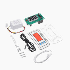 5V12V Digital Thermostat Temperature Control Switch Mini Embedded Panel Temperature Controller