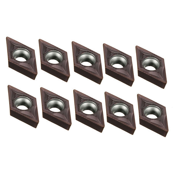 10pcs DCMT0702 EM YBC205 Carbide Inserts for SDJCR1010H07 Turning Tool Holder