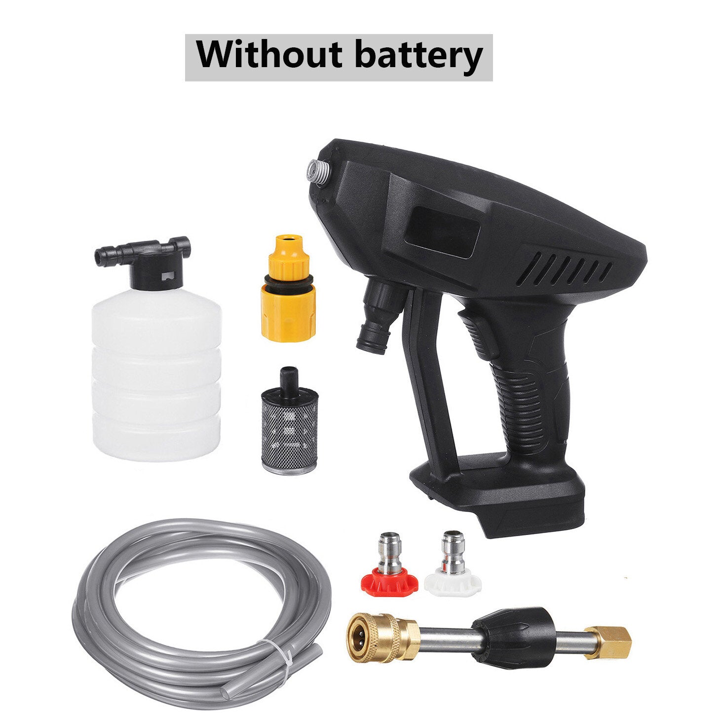 600W High Power Car Washing Machine Wireless Rechargeable High Pressure Car Washer Guns