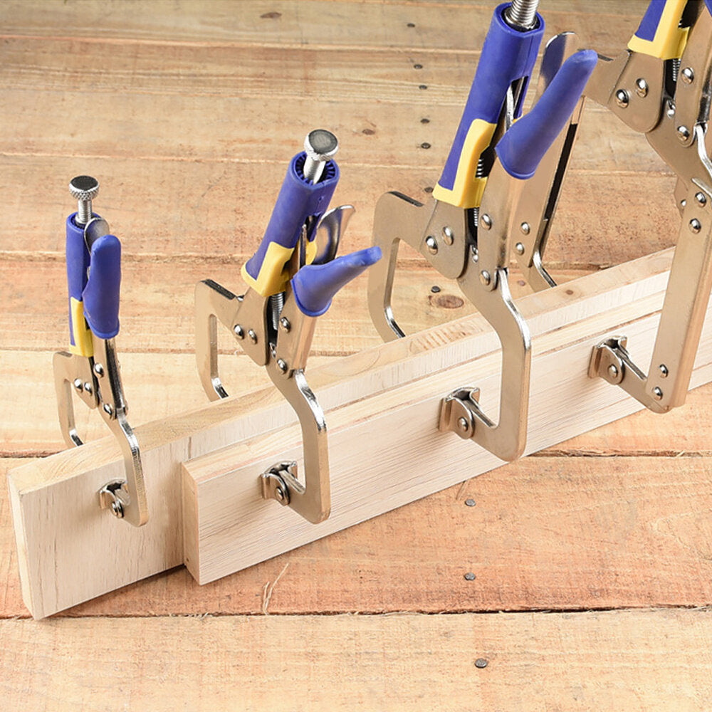 Durable Adjustable C-Clamp Set, 6-18 inches, High Carbon Steel, Comfortable Handle, Versatile for Various Applications