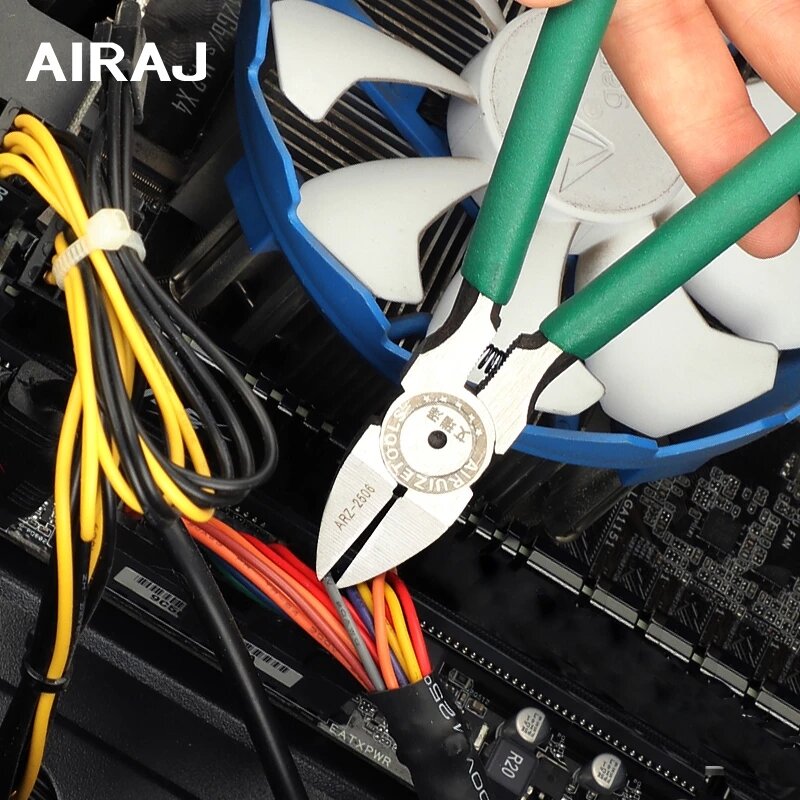 Diagonal Pliers Chrome Vanadium Steel Stripper Wire Pliers Insulated High Torque Circuit Repair Hand Tool