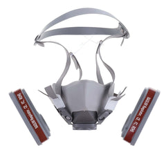 Respirator Mask with Protective Goggles for Paint Spray Dust Chemicals Protection Odour Control