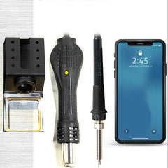 Upgraded Version DIY Hand Soldering Electric Soldering Iron Tool Soldering Station HY-T12-815P 2 in 1 Electric Soldering Iron