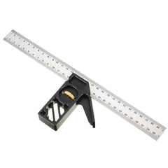 Adjustable 300mm Aluminum Alloy Combination Square 45 90 Degree Angle Scriber Steel Ruler Woodworking Line Locator Ruler