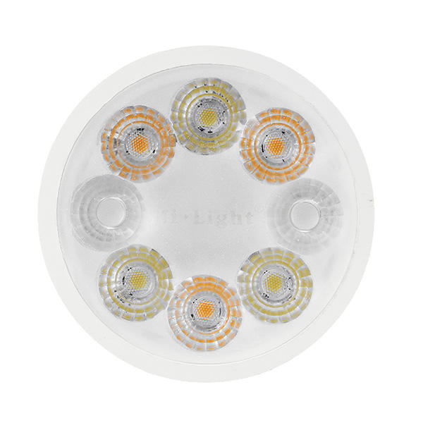 Dimmable GU10 4W Mi Light 2.4G Wireless RGBCCT LED Spot Lightt Lamp Bulb AC86-265V