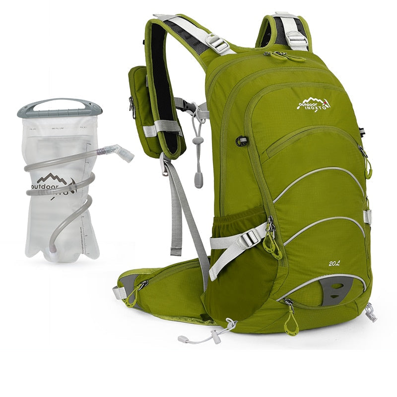 20 liters outdoor sports bag waterproof camping hiking with rain cover