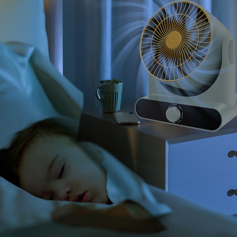 Portable Electric Heater Mini Fan - Silent Fast Heating for Home & Office Spaces