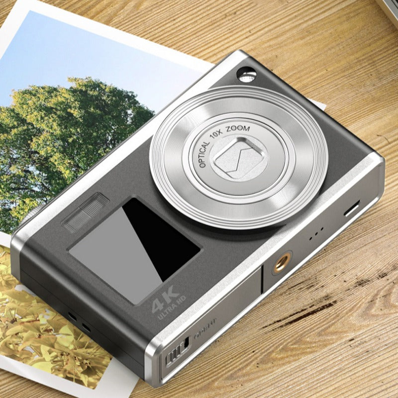 4K Optical Zoom CCD Digital Camera 64 Million Pixels Dual IPS High-definition Screens Photography Camera