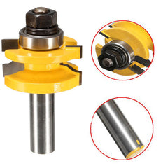 3pcs 1/2 Inch Shank Router Bit Set Wood Working Tool