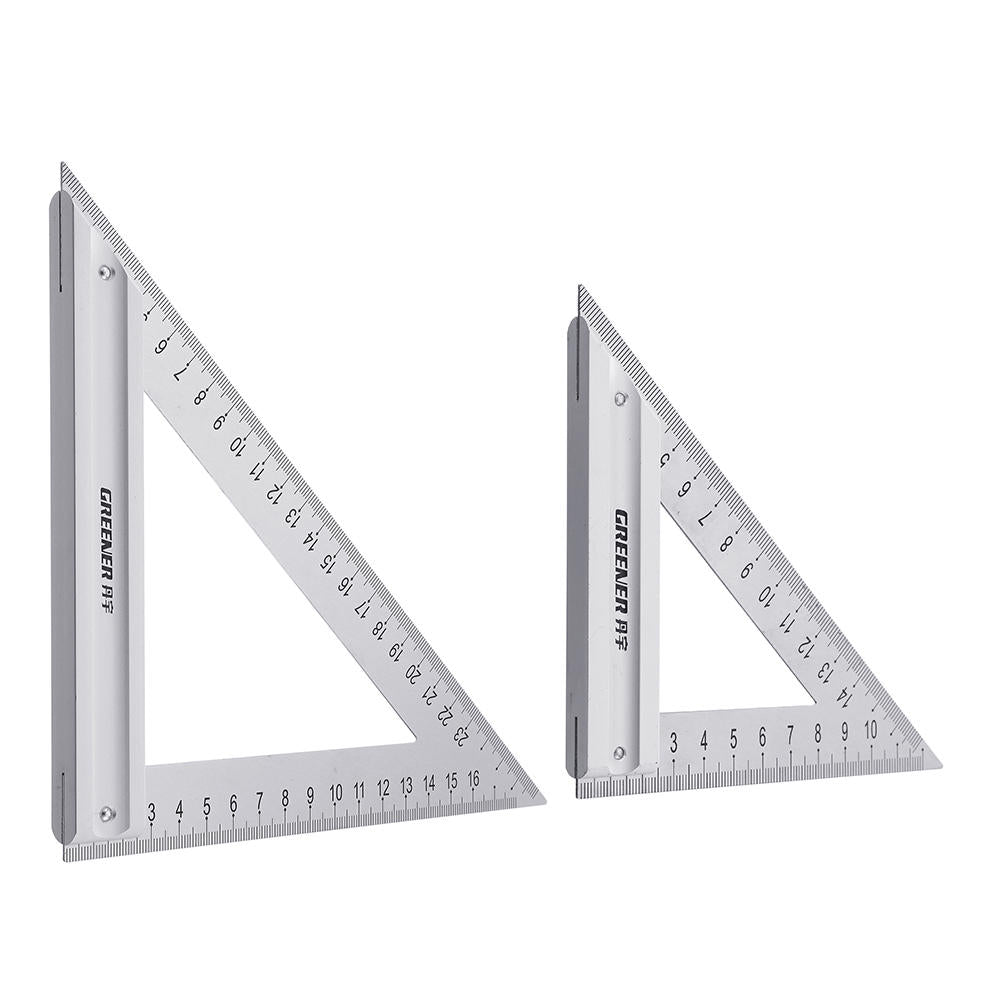 120/180mm Metric Triangle Angle Ruler Stainless Steel Woodworking Square Layout Tool