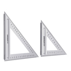 120/180mm Metric Triangle Angle Ruler Stainless Steel Woodworking Square Layout Tool