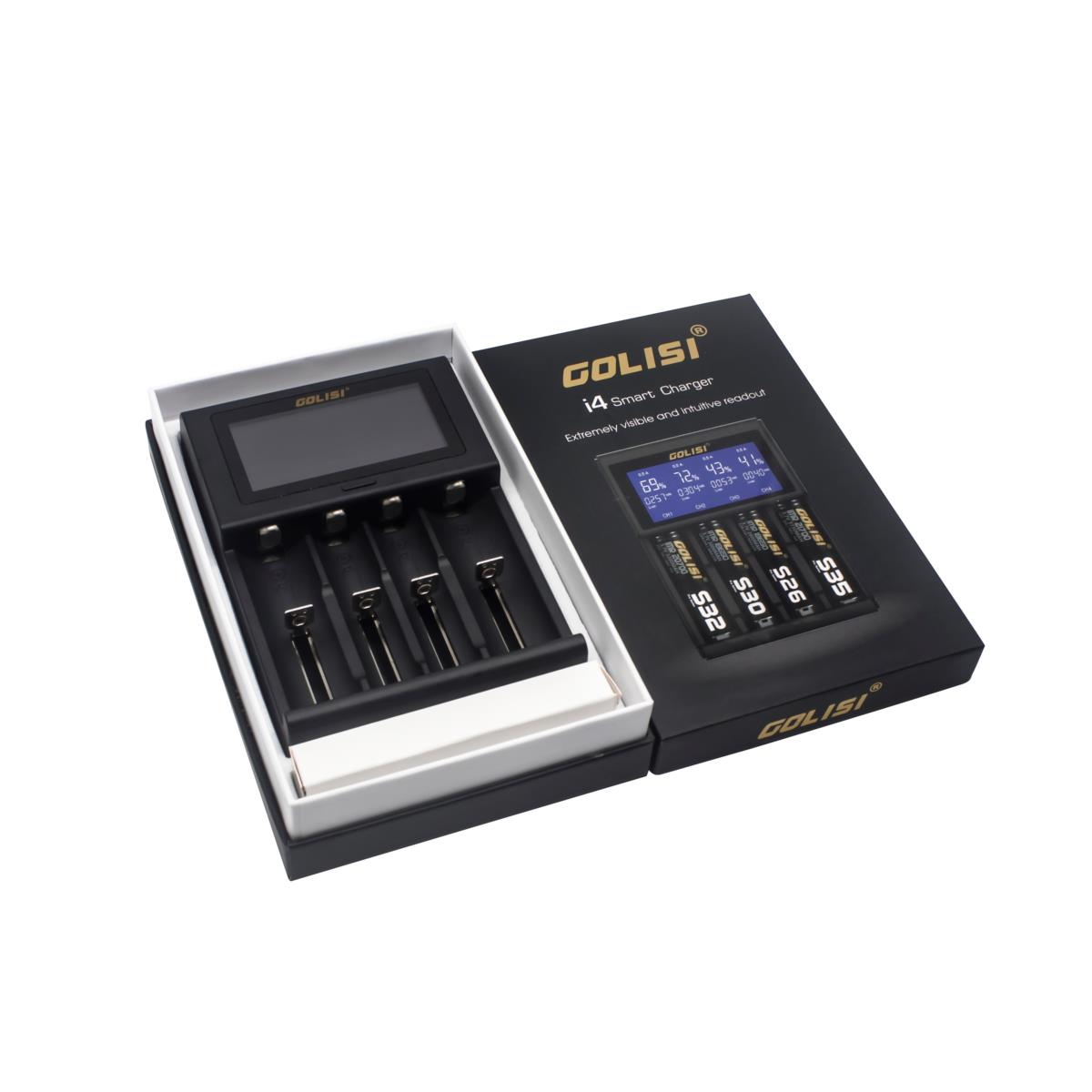 LCD Screen Display USB Charging Intelligent 2A Fast Battery Charger Li-ion NIMH Batteries
