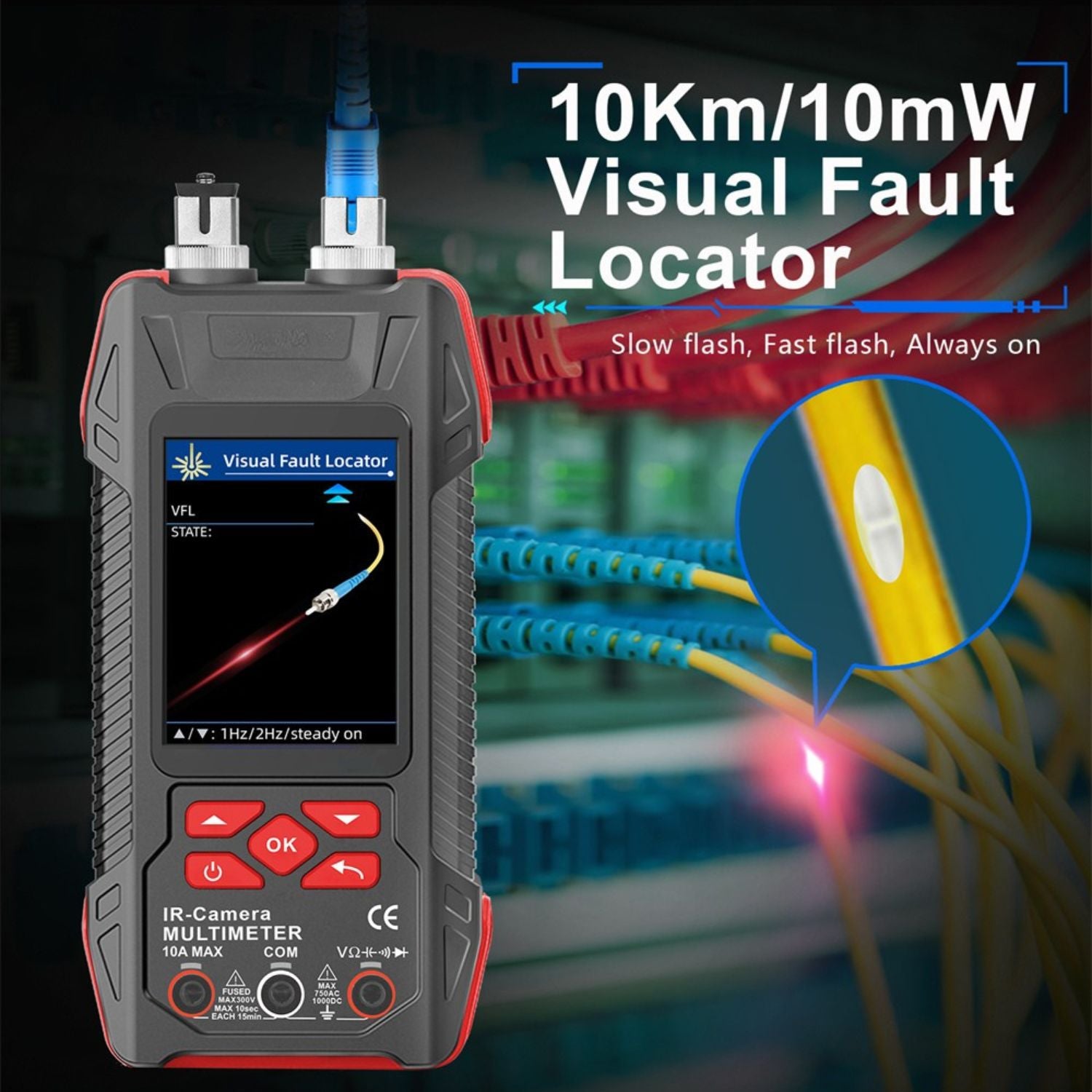 GreenZech Fusion-34 Pro Series | 240x240 HD Thermal Imaging Multimeter | Professional 3-in-1 & 5-in-1 Diagnostic Tool