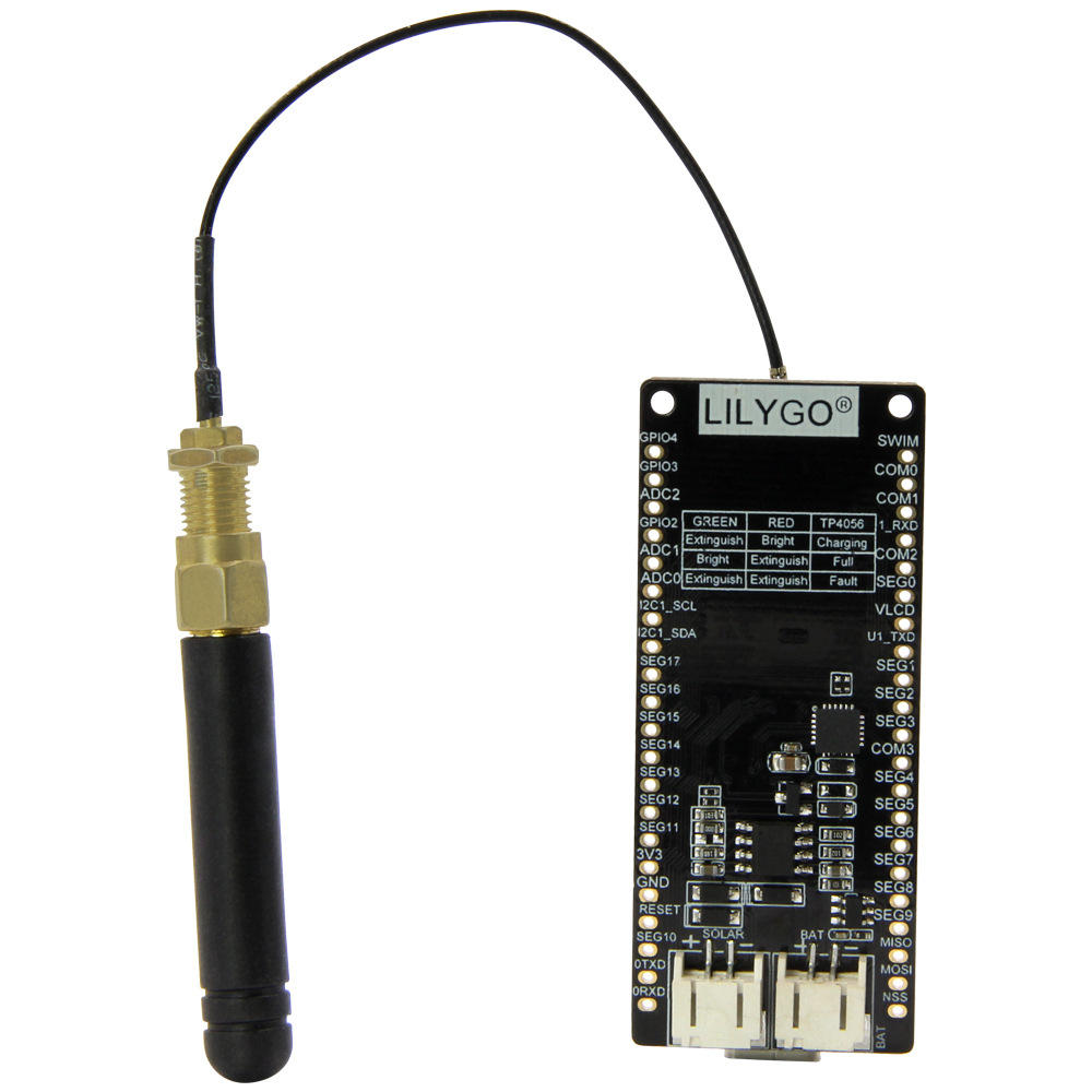 T-Solar Development Board ASR6505 Integrates SX1262LORa Module Solar Power Supply Interface