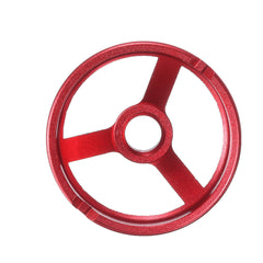 Aluminum Alloy Drill Guide Fixture with 6 Bushings (5-10mm) - Precision Vertical Drilling Tool in Red