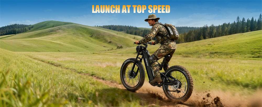 Electric Bike 48V 30AH Battery 2400W(Peak 4000W) Motor Recommended Top Speed 25KM/H 26 Inch Tire Electric Bicycle 190 KM Mileage Range Max Load 180KG