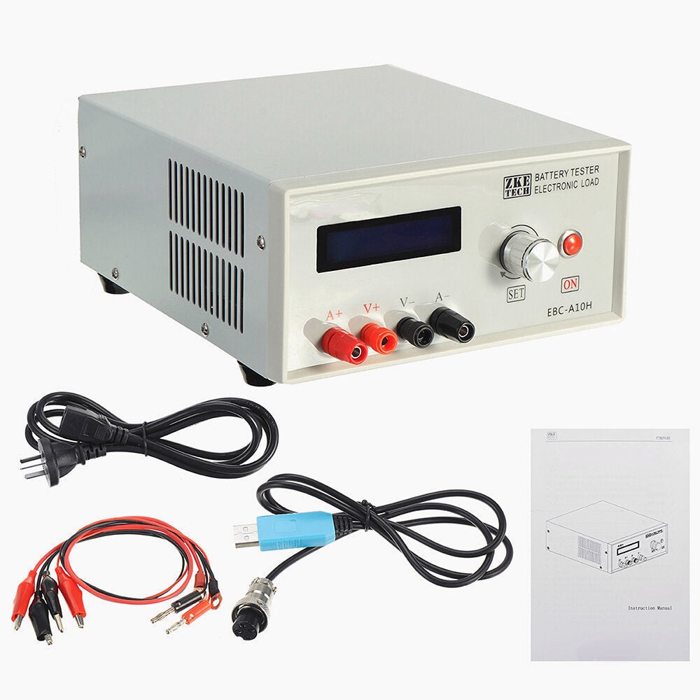 Multifunction Electronic Load Tester 0-30V12V Battery Capacity Power Bank and DC Power Supply Tester 10A 150W