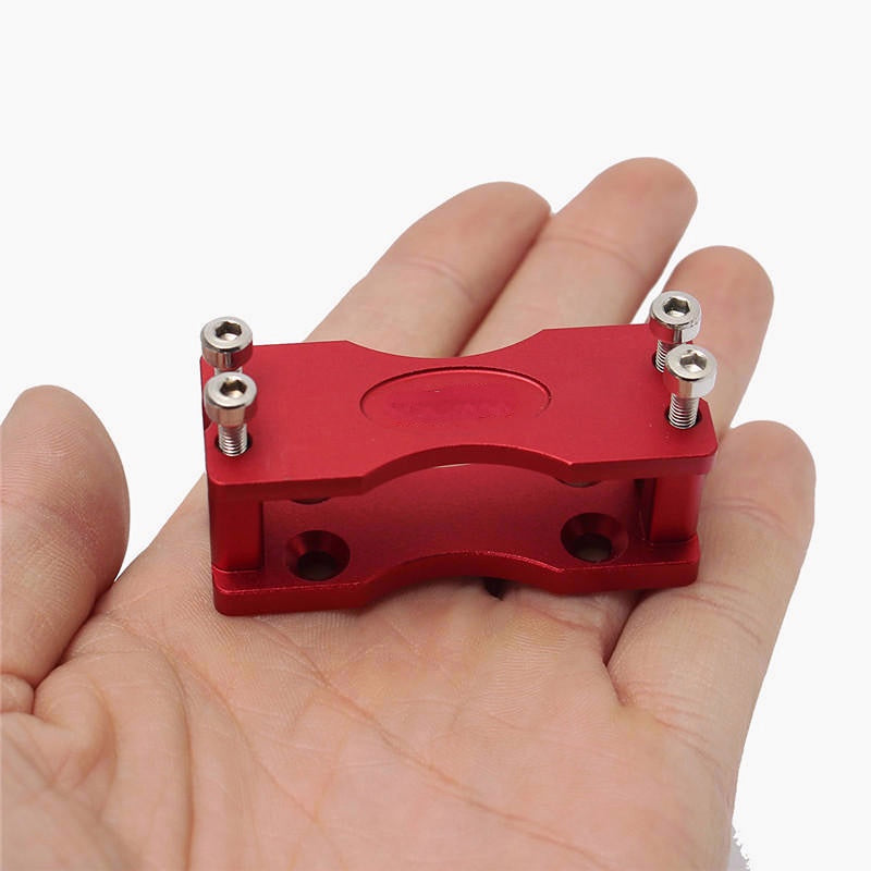 Black/Red CNC Aluminium Alloy Steering Gear Bracket