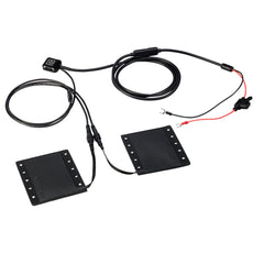 12V Electric Heated Handlebar Grip Cover Waterproof Hand Warmer Winter Motorbike Motorcycle