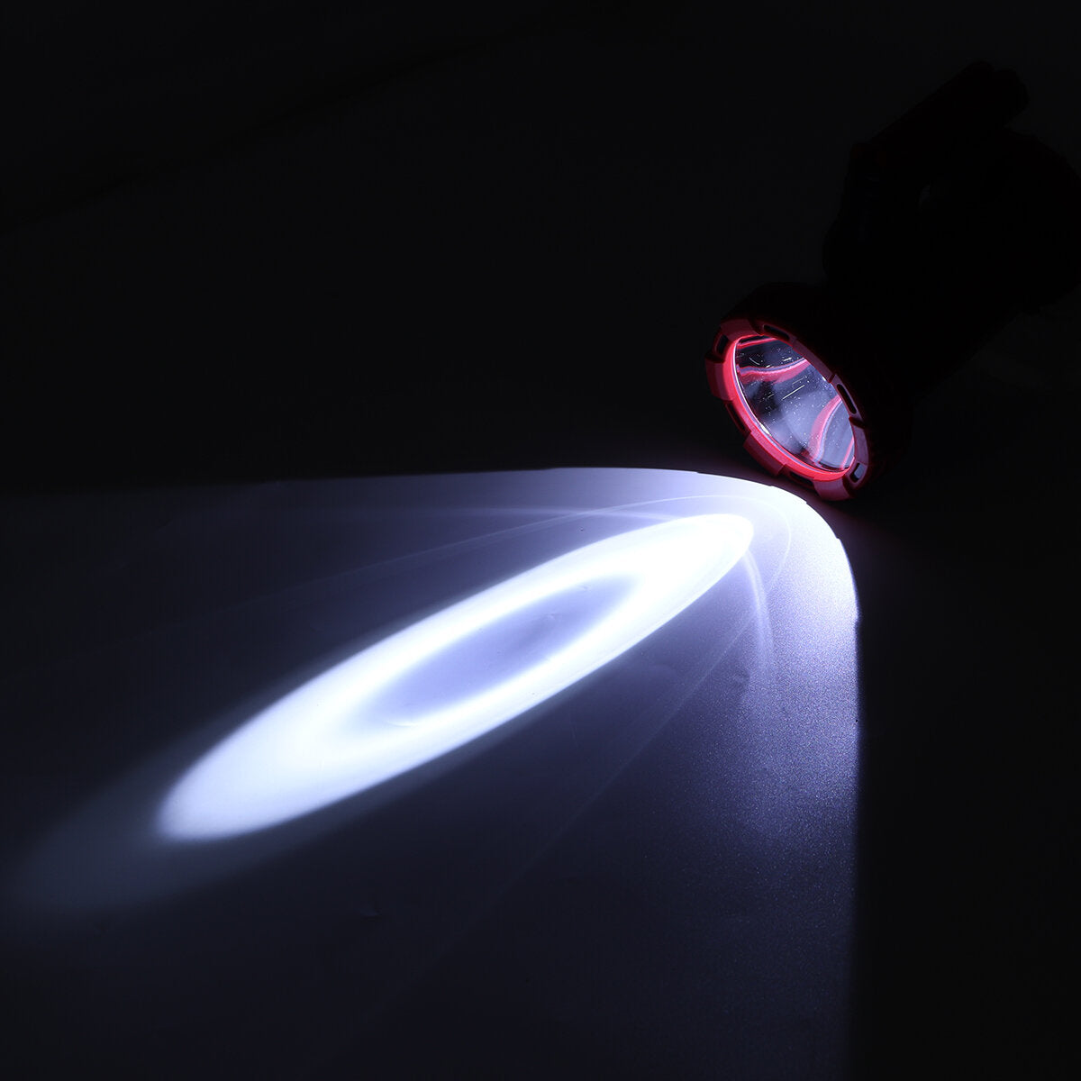 Super Bright Searchlight LED Portable Camping Light Handheld Rechargeable Flashlight