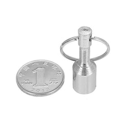 12mm Neodymium Magnet Pocket Key Chain Key Ring Holder Neodymium Magnets