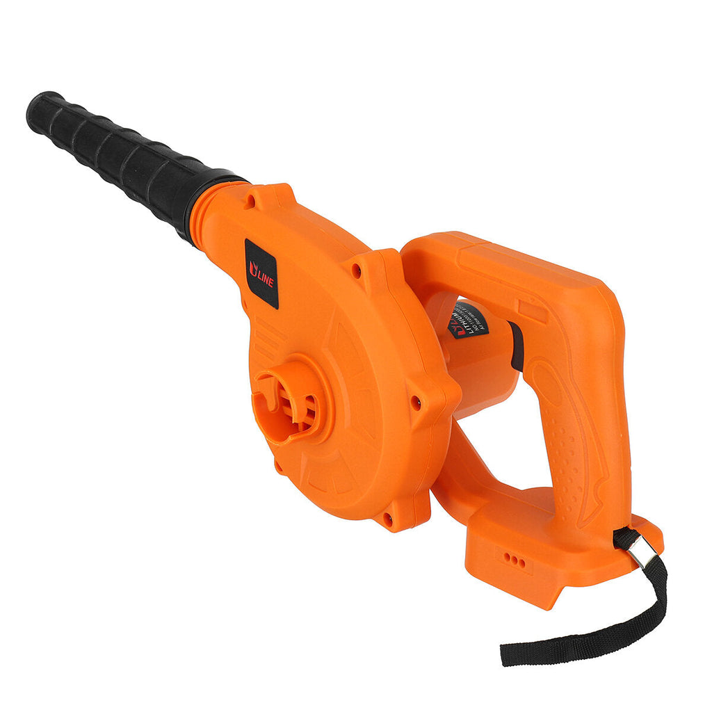 18000RPM Cordless Handheld Electric Air Blower Vacuum Dust Leaf Blowing Cleaner For 4.0Ah 18V Li-ion Battery