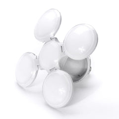 AC85-265V E27 30W 5730 SMD Five-leaves Foldable Football Shape  120 LED Light Bulb