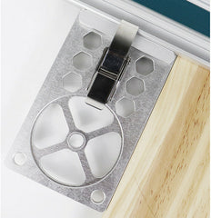 Aluminum Alloy Woodworking 260mm 90 Degree Track Saw Square Guide Rail Electric Circular Saw Track Engraving Machine