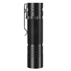 800LM Type-C Fast Rechargeable EDC Flashlight with 18650 Battery Power Indicator Waterproof Mini LED Torch