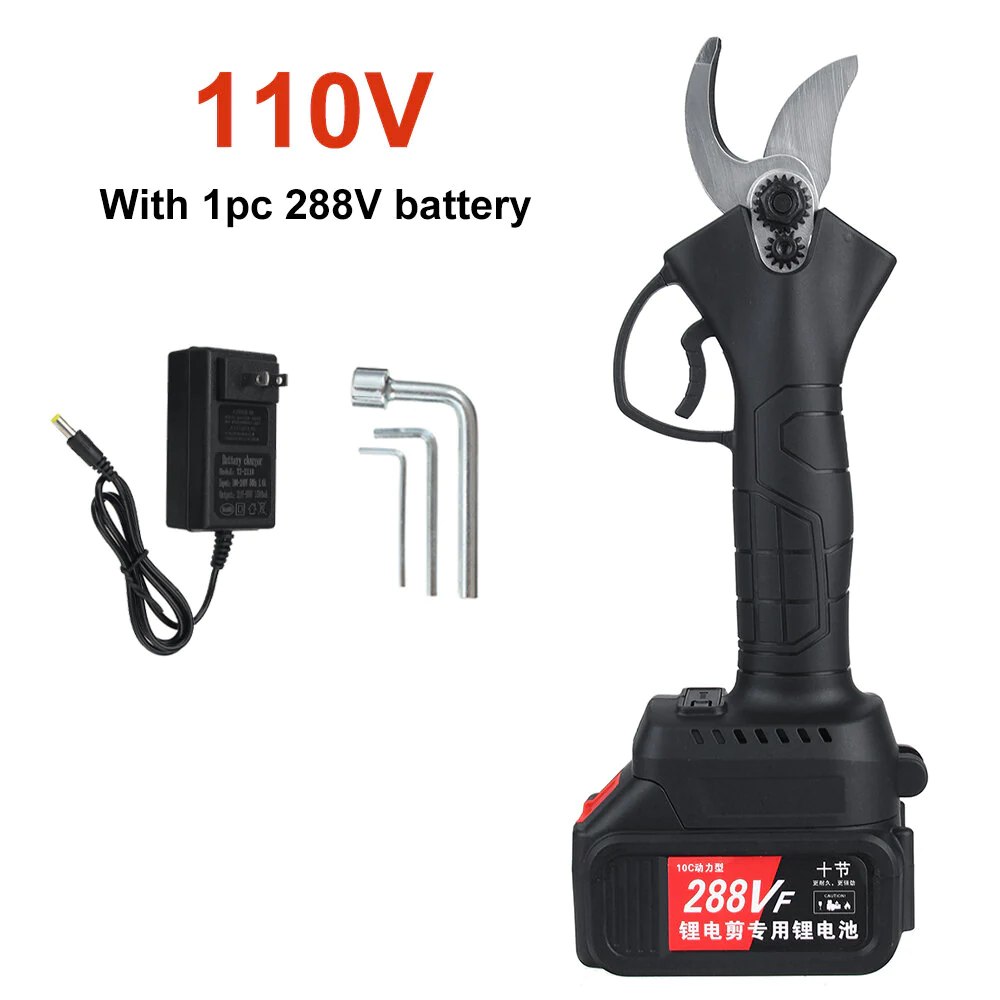 1000W 4 Speeds Electric Pruning Shears Garden Scissor Hedge Trimmer