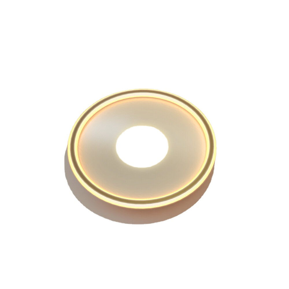 36W 40CM LED Ceiling Light Concentric Circles Dimmable Ceiling Lamp w/Remote AC185-265V