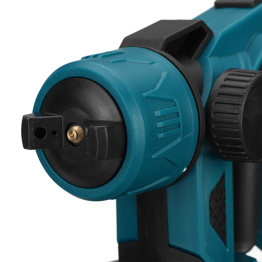 1300W 25000RPM Cordless Paint Sprayer Spray Guns with Nozzles 800ML Pot