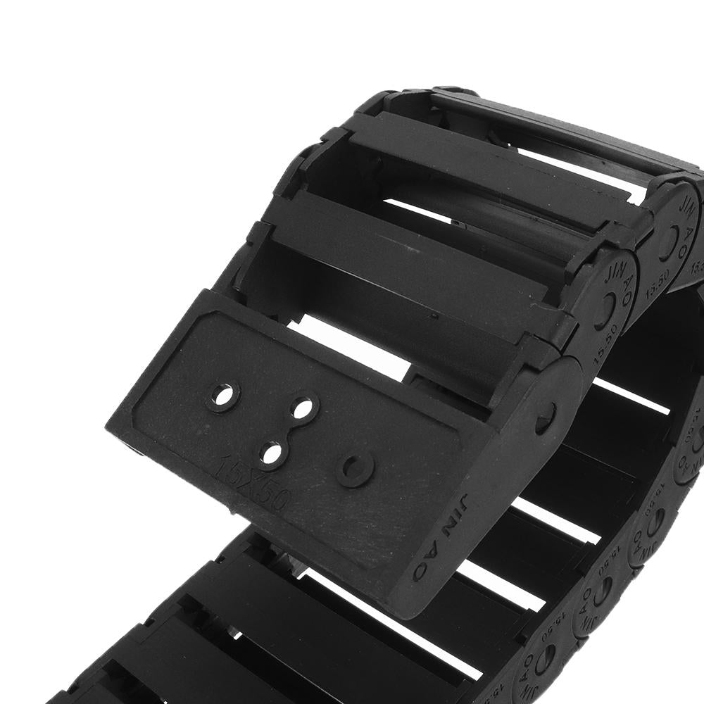 15mm x 20/50mm Openable Drag Chain R28 Plastic Cable 1 Meter Wire Carrier