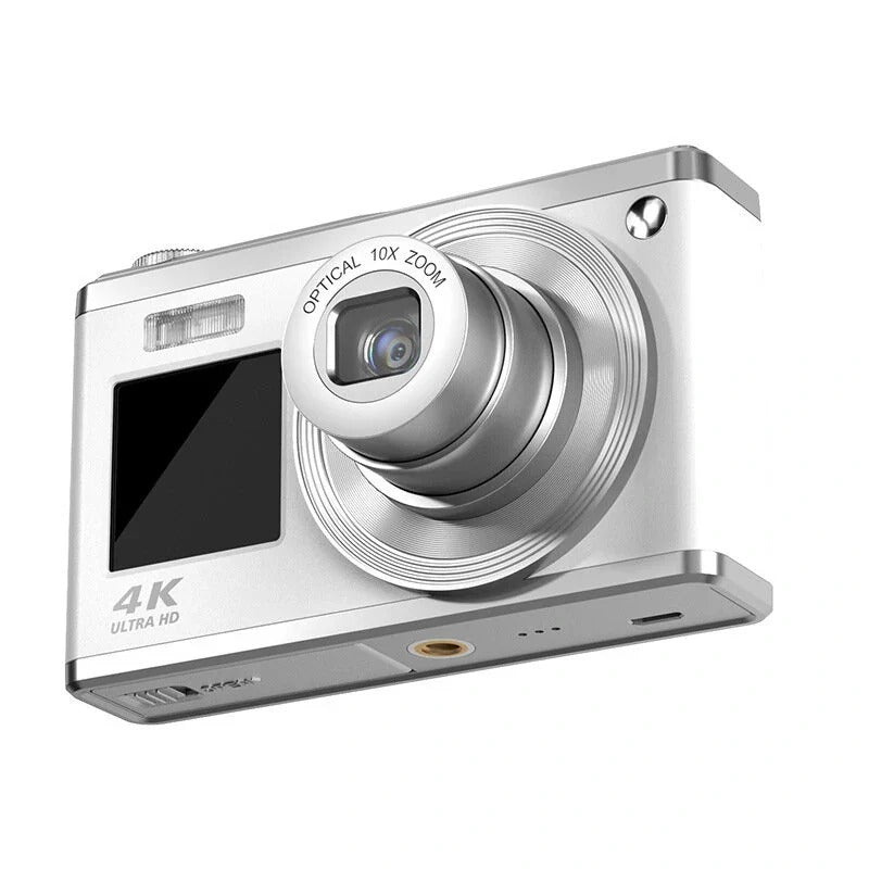 4K Optical Zoom CCD Digital Camera 64 Million Pixels Dual IPS High-definition Screens Photography Camera
