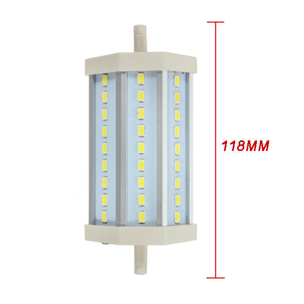 Dimmable LED Bulb 118MM 10W 27 SMD 5630 Pure White/Warm White Light Lamp AC 85-265V