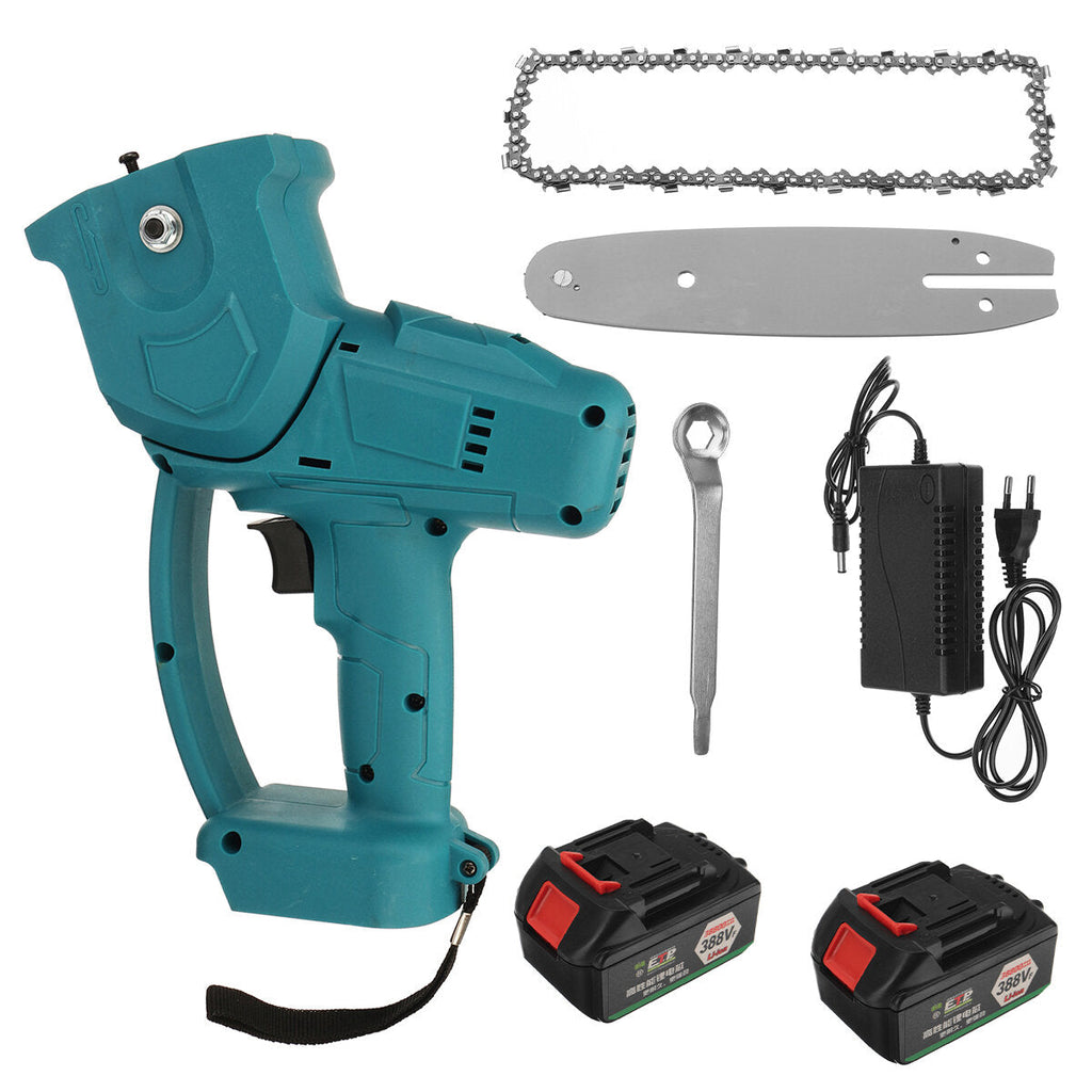 8Inch Rechargable Chainsaws Mini Electric Saw Woodworking Pruning Shears